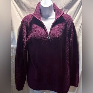 Rhonda Shear Plush Purple Fabric - Xtra Large